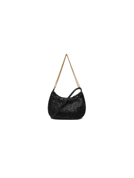 PINKO Ročna torba Half Moon Mini AI PLTT črna