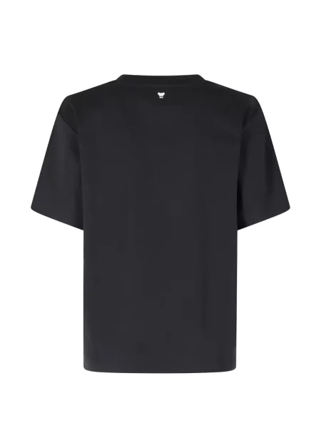 Tricou Weekend Max Mara cu decolteu rotund negru