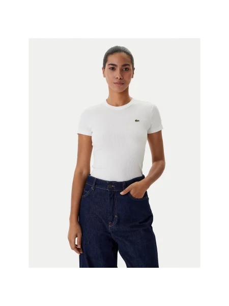 Lacoste Majica Kremna