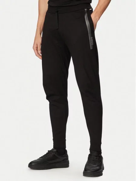 BOSS Pantaloni trening Authentic negru