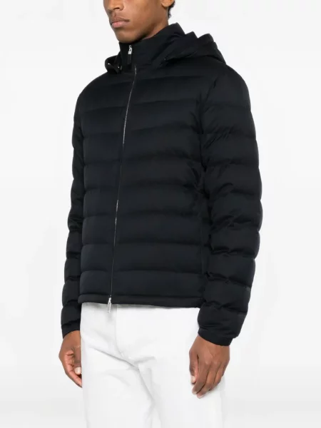 Geacă Zegna cu glugă negru