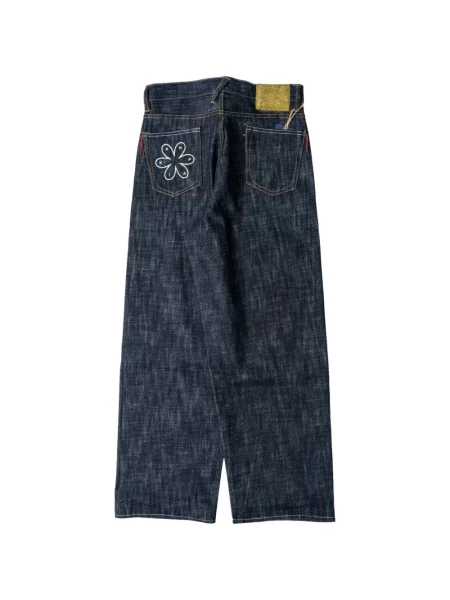 Blugi cu picior larg Nbdn Denim albastru