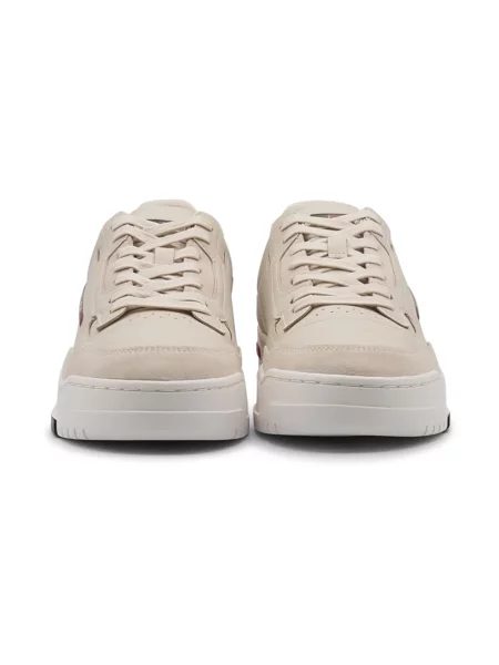 Sneakersy Ralph Lauren skórzane beżowe
