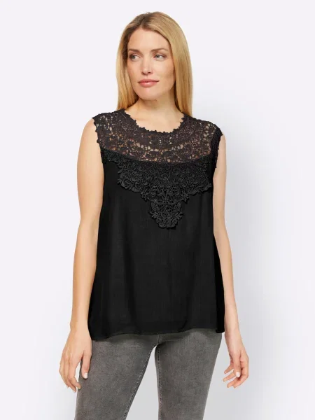 Top Heine negru