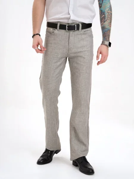 ISSA Plus Штани повсякденні сірий