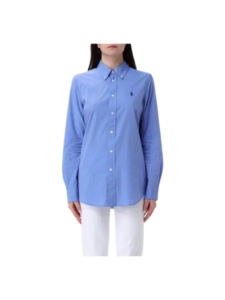 Polo Ralph Lauren koszula regular z kołnierzykiem klasycznym niebieski