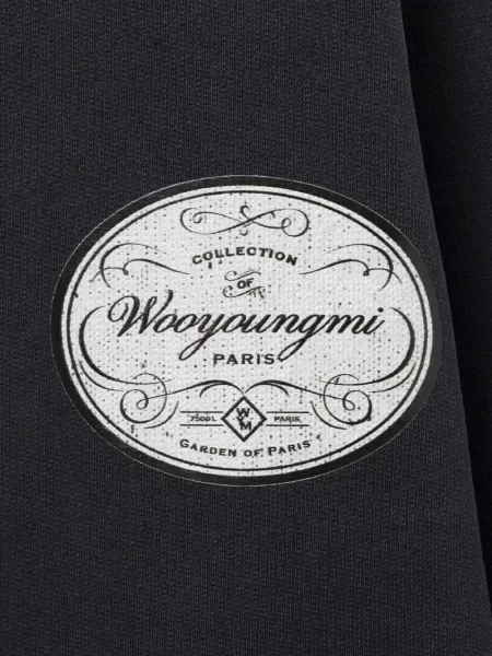 Hanorac cu glugă Wooyoungmi albastru