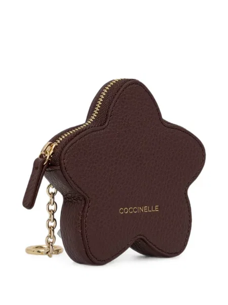 Colier Coccinelle din piele maro