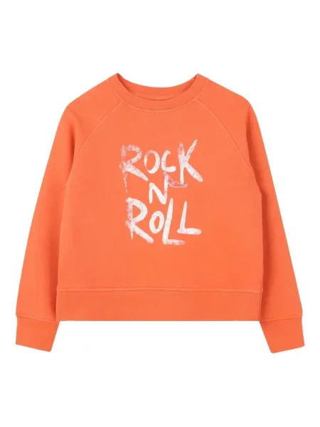 Dětska mikina Zadig & Voltaire oranžová