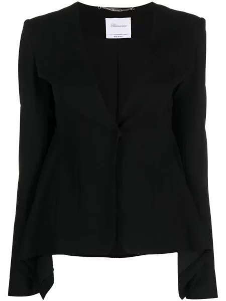 Sacou Blumarine drapate negru