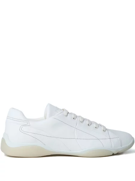 Sneakerși Prada alb