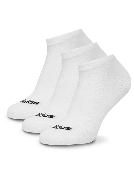 Krátke ponožky adidas biela