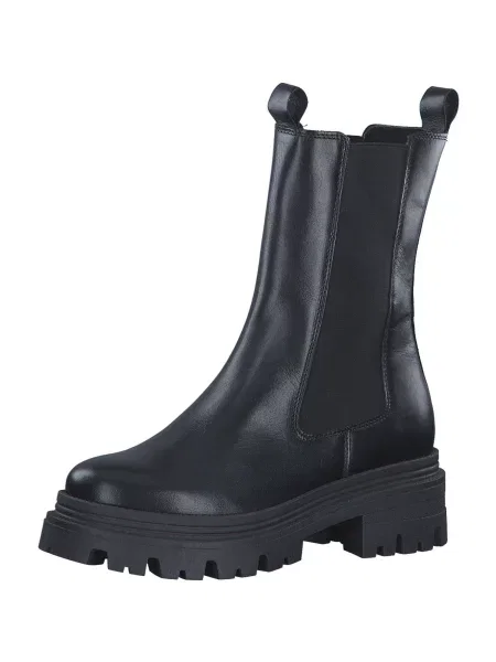 Botine chelsea Tamaris negru