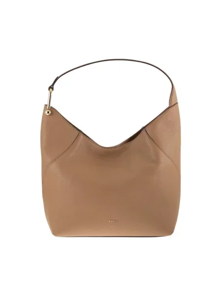 Torebka Furla skórzana brązowa