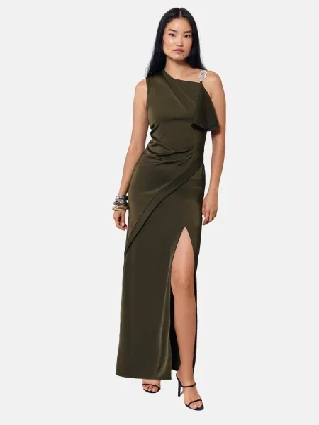 Lipsy Rochie de seară oliv