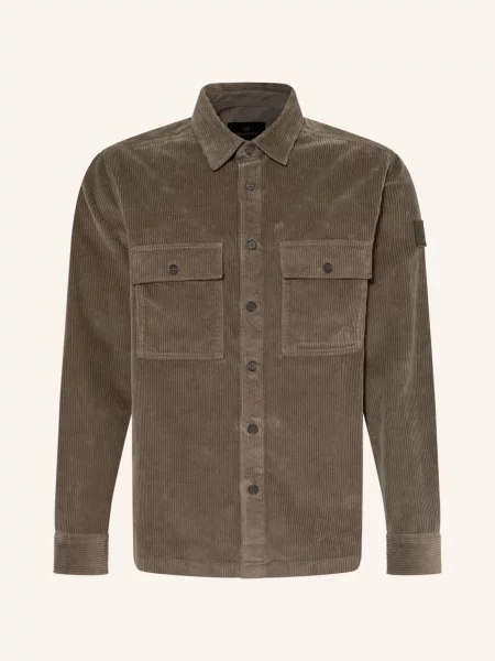 Belstaff Kordová Bunda Ravine khaki