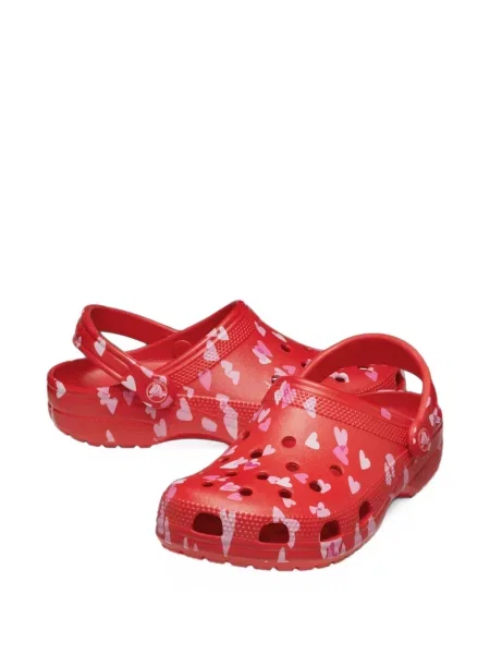 Mules Crocs červená