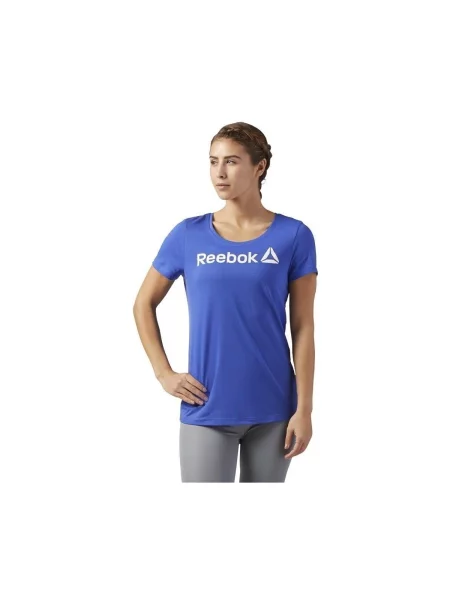 Majica Reebok Sport lopatica plava