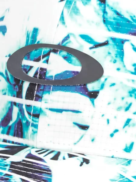 Șapcă Oakley cu model floral cu imagine albastru