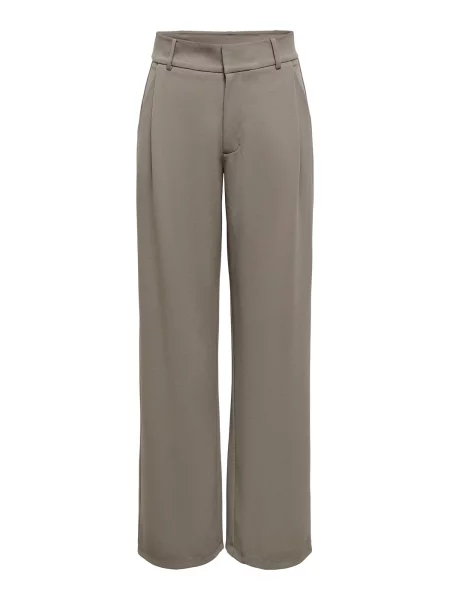 JDY Pantaloni cutați JDYGEGGO mokka maro