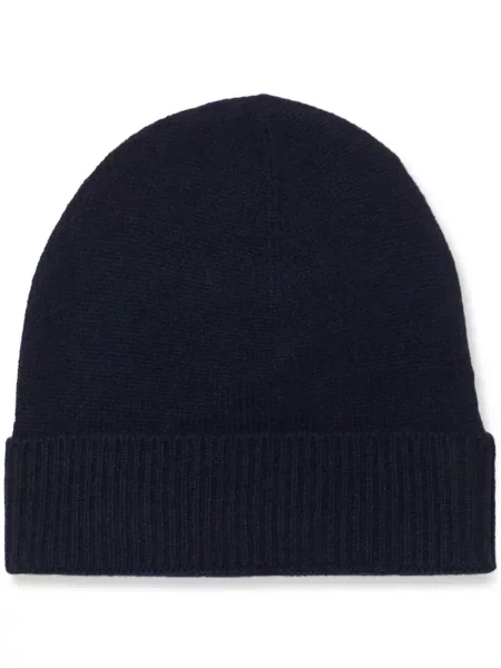 Kašmírový čepice Brooks Brothers modrý