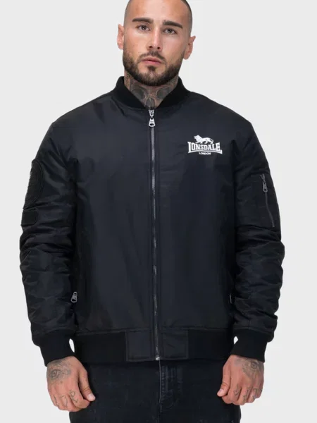 Бомбер Lonsdale черный