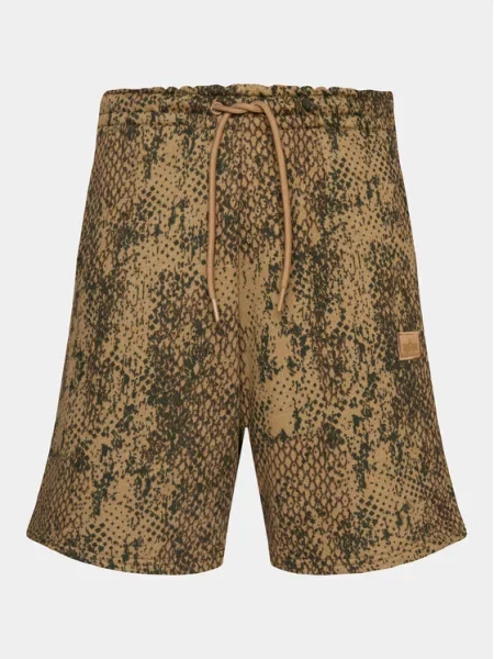 Sportovní kraťasy Alpha Industries hnědé