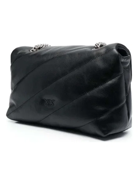 Klasická crossbody kabelka Pinko čierna