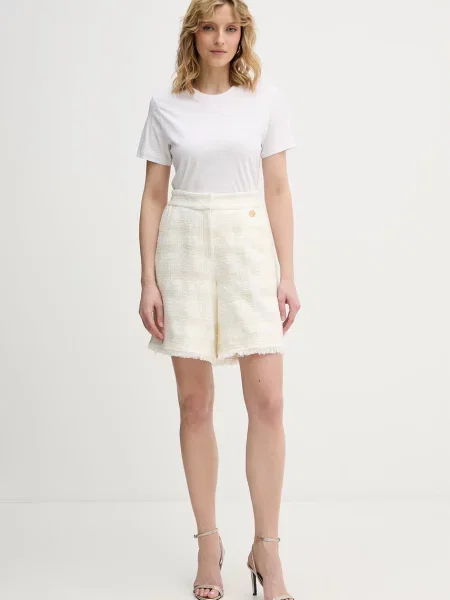 Karl Lagerfeld Tricou Signature' alb
