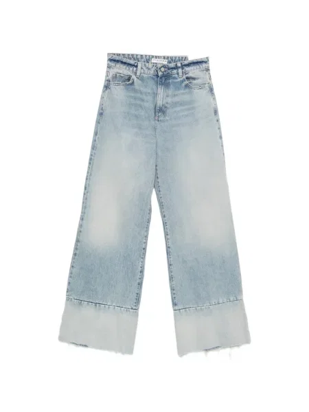 Blugi cu picior larg Icon Denim albastru