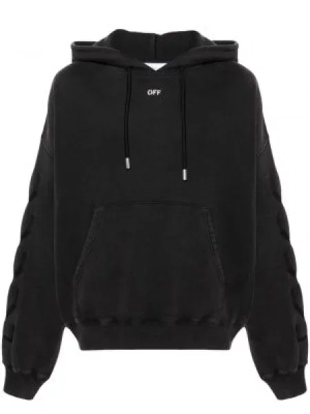 Bluza z kapturem Off-white biała