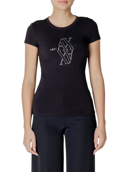 Armani Exchange t-shirt czarny