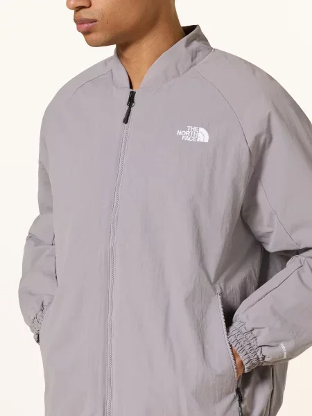 The North Face Funkční Bunda Nse šedá bílá