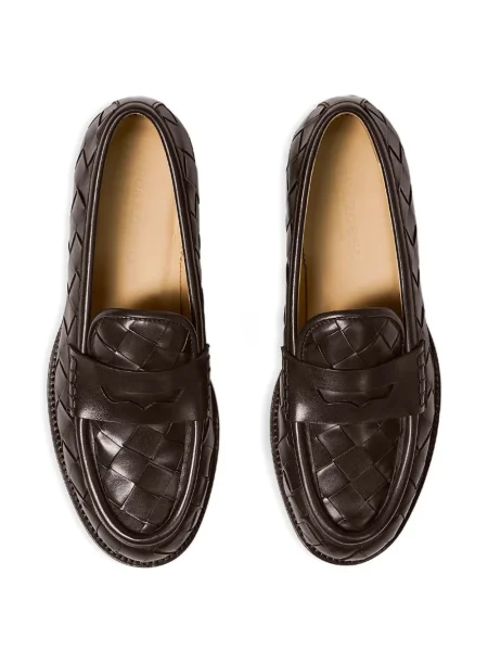 Pantofi loafer Scarosso din piele maro