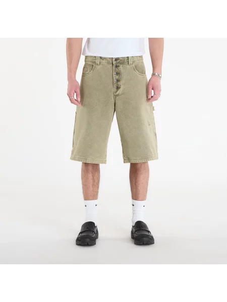 Platno kratke hlače Roa zelena