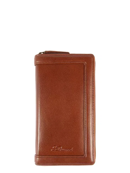 Кожаный кошелек Ashwood Leather коричневый