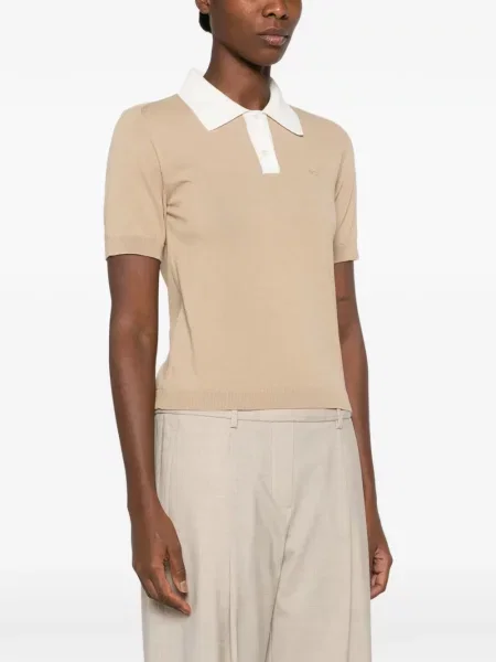 Gulerat scurt tricou polo N°21