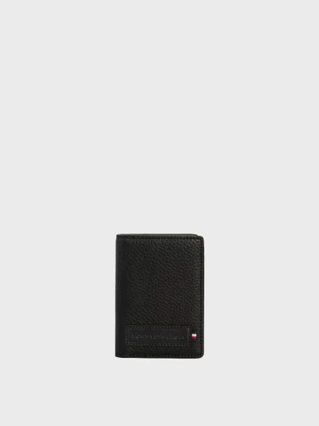 Кожаный кошелек Tommy Hilfiger черный