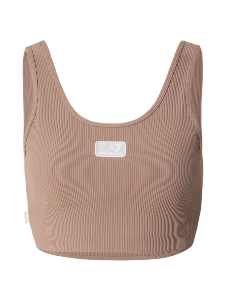 Emporio Armani Top taupe gri