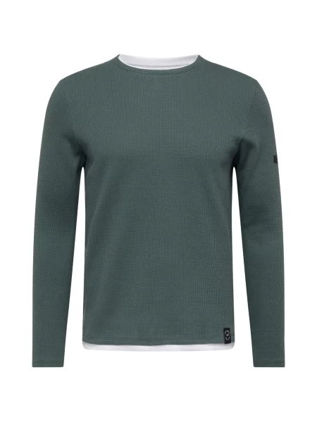 Key Largo Pulover STEFANO verde închis alb