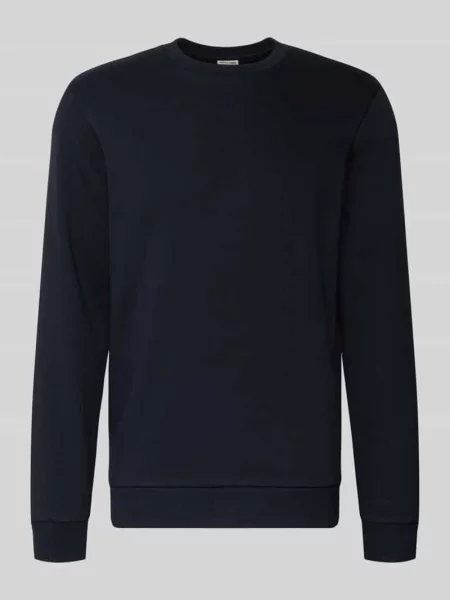 Bluza o kroju regular fit z mieszanki bawełny model ‘CERES’ Only & Sons granatowa