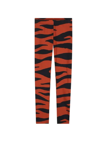 Legginsy dziecięce Kenzo pomarańczowe