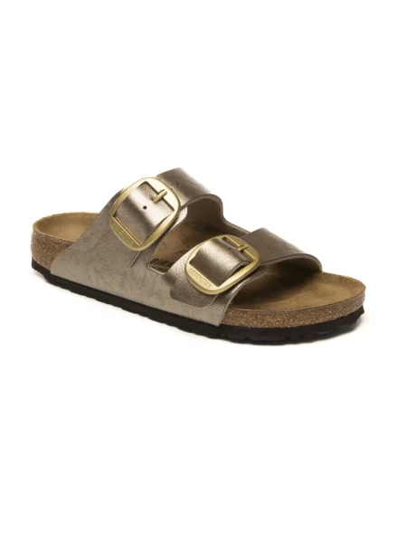 Birkenstock klapki Arizona Big Buckle żółte