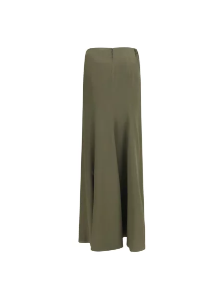Długa spódnica maxi Alexander Mcqueen zielona