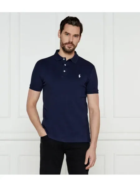 Polo Ralph Lauren Tricou polo Bleumarin Custom albastru