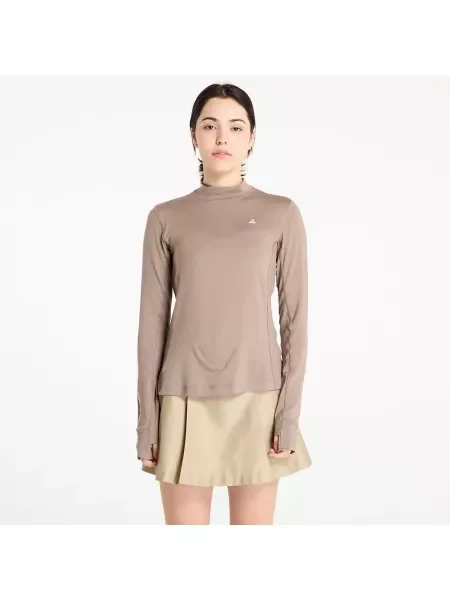 Długa podkoszulka Nike norki biała