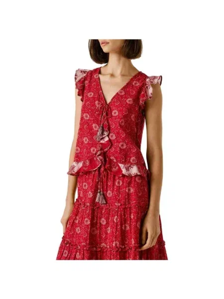 Top Pepe Jeans roșu