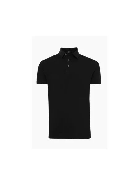 Koszulka polo Genti czarna