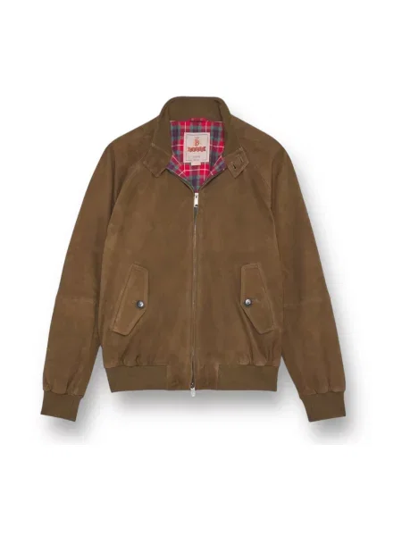 Kurtka bomber Baracuta klasyczny brązowy