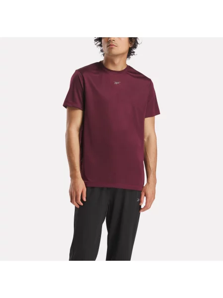Reebok ID Train koszulka techniczna z krótkim rękawem male Black Cherry Size: XS czarna